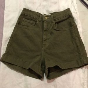 High waisted shorts - barely worn!